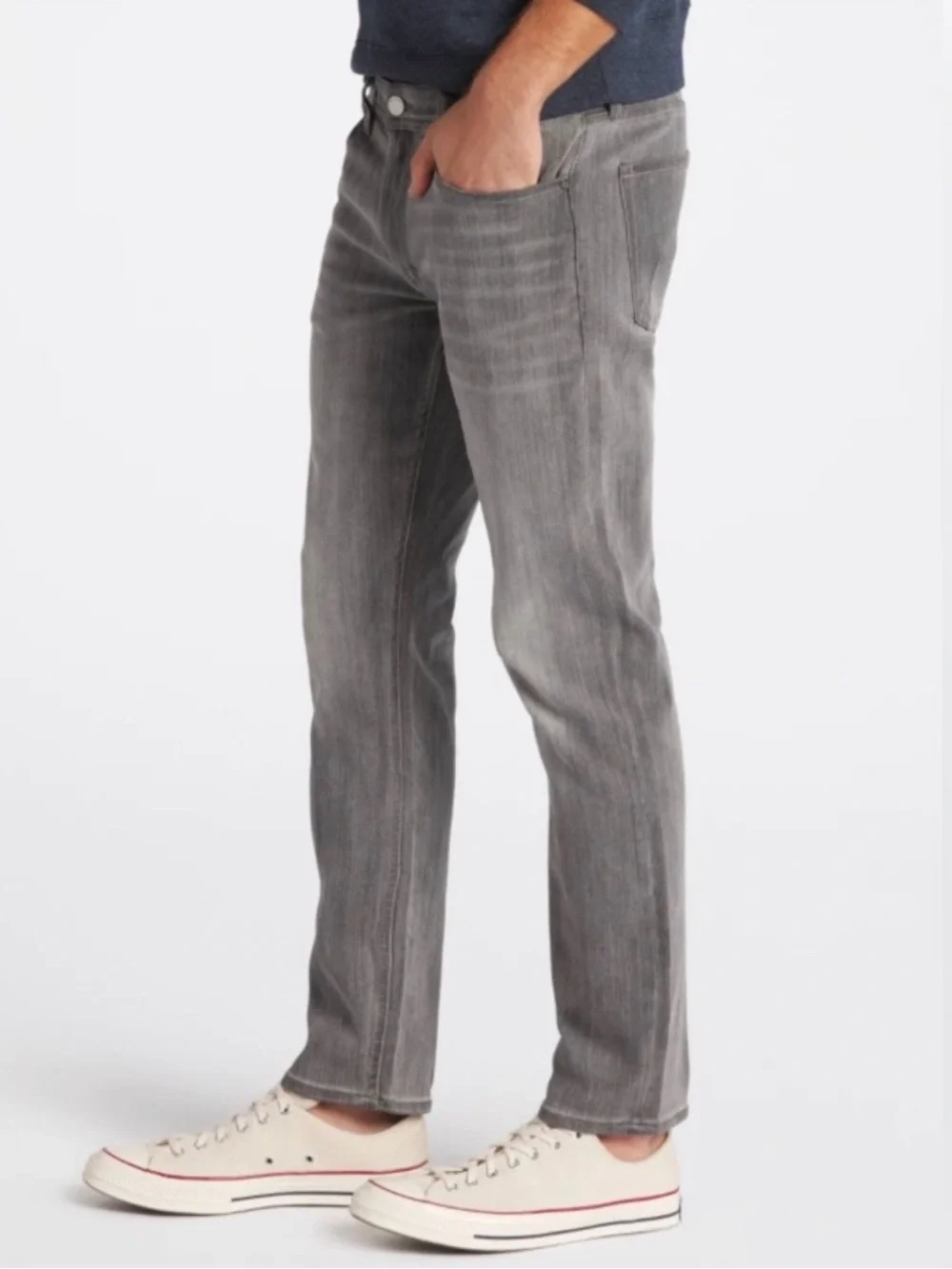 Blank NYC Wooster Slim Fit Grey Jeans, size 38